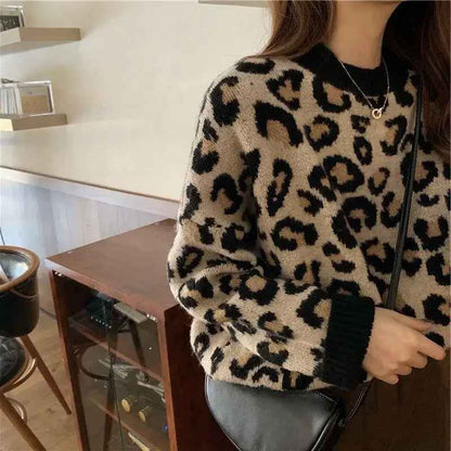 Ede™ – Stylish leopard print sweater