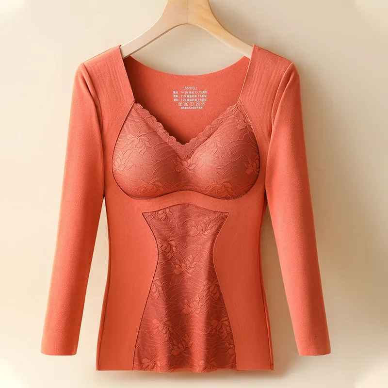 Ede™ – Figure-hugging thermal top with integrated bra