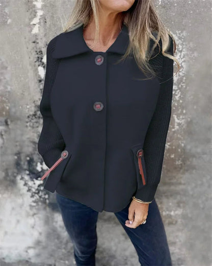 Cozy, lightweight women's autumn/winter jacket 