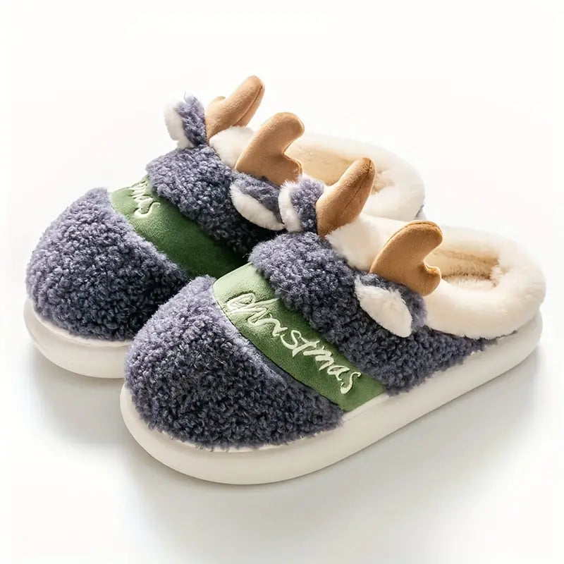 MerryFit™ - Christmas Reindeer Slippers