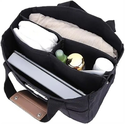 Klara™ - Canvas bag with multiple compartments