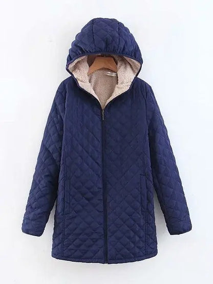 Theresa | Warm quilted jacket with hood