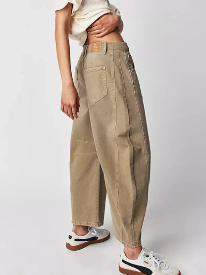 Casually cut winter jeans for women 