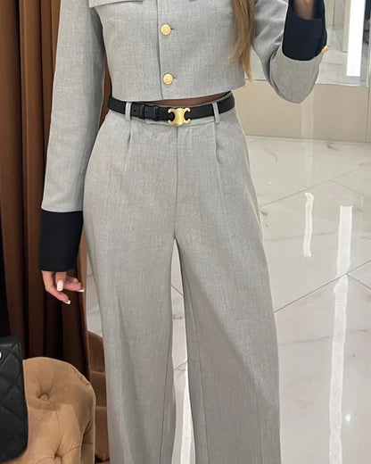 Leonie™ - Elegant leisure top and trousers