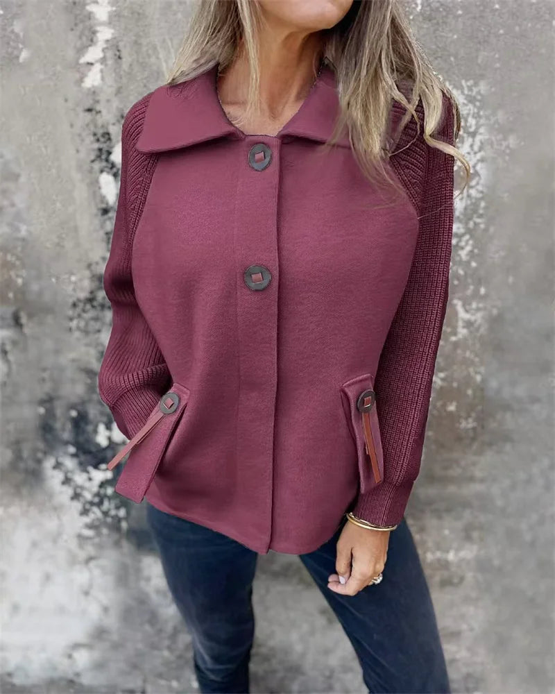 Cozy, lightweight women's autumn/winter jacket 