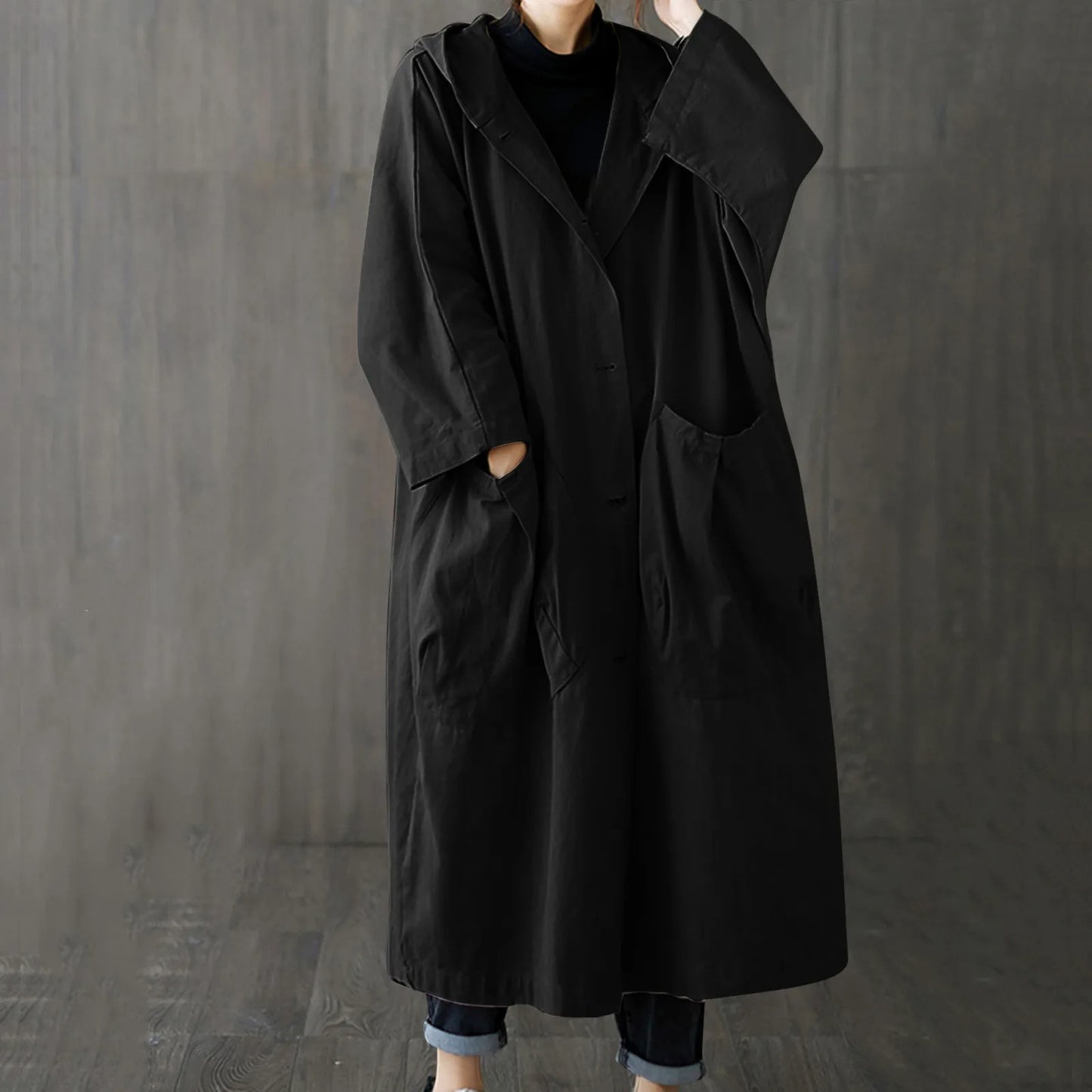 Maria | Casual hooded coat
