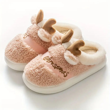 MerryFit™ - Christmas Reindeer Slippers