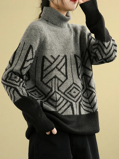 Frieda | Knitted turtleneck sweater