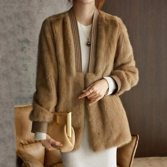 Lucy™ - Thick Warm Faux Fur Jacket for Women [Last Day Discount]