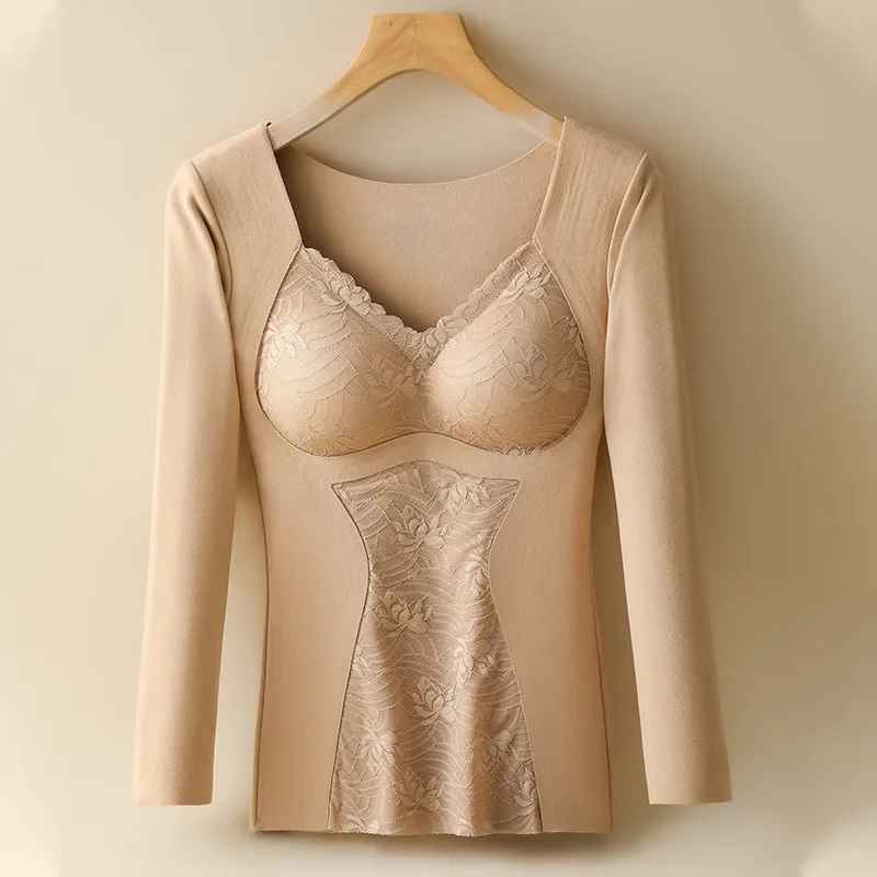 Ede™ – Figure-hugging thermal top with integrated bra