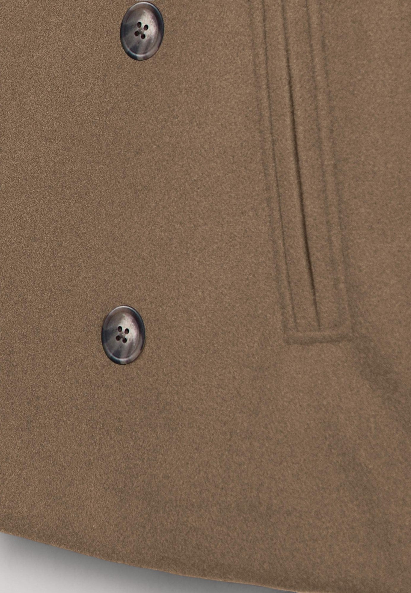 Timeless classic short coat for women 