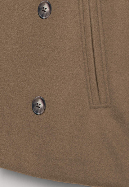 Timeless classic short coat for women 