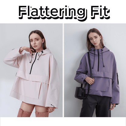 Women's 3-in-1 waterproof jacket for outdoor adventures 