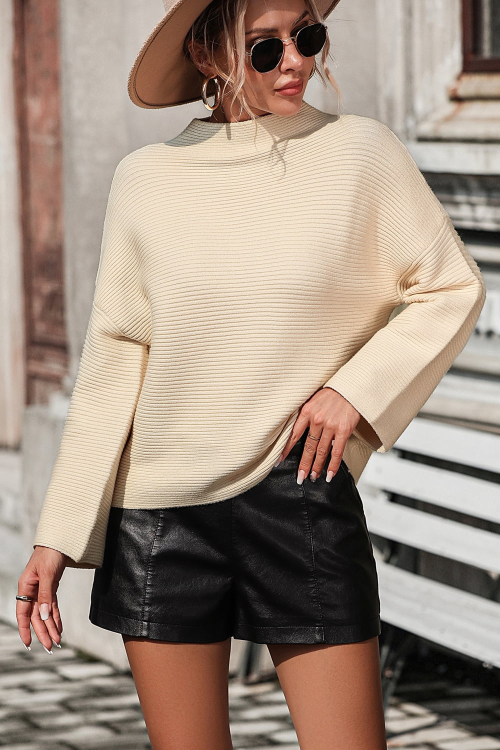 Celestine™ - Crew-neck knitted sweater