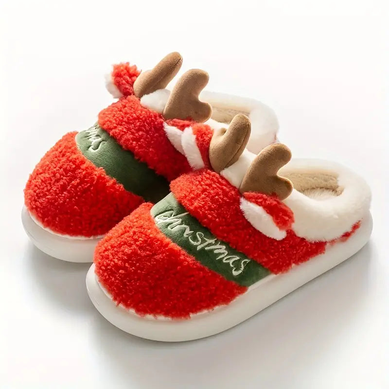 MerryFit™ - Christmas Reindeer Slippers