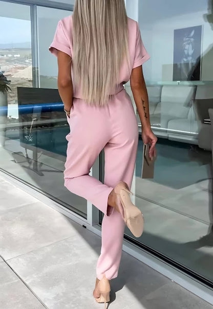 LIORA™ - Jumpsuit with bow detail