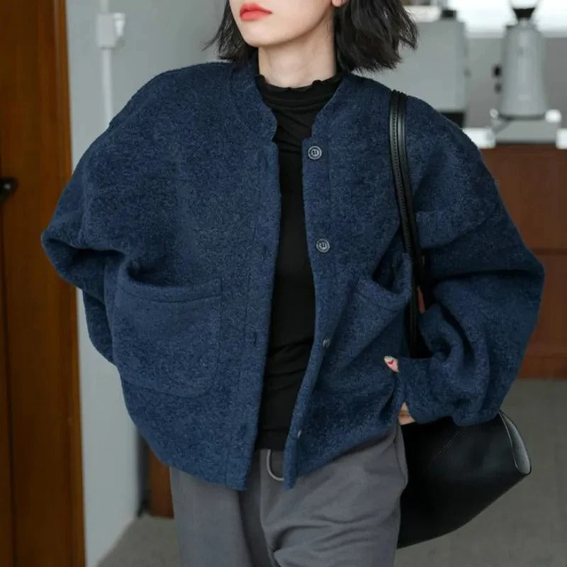 Karla | Fluffy cardigan jacket