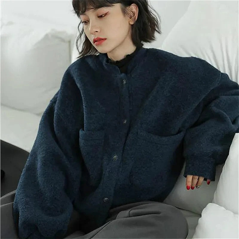 Karla | Fluffy cardigan jacket