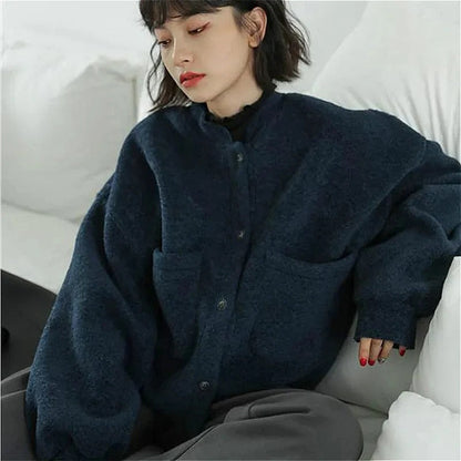 Karla | Fluffy cardigan jacket