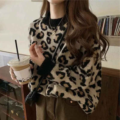 Ede™ – Stylish leopard print sweater