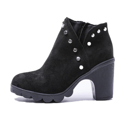 Emilia™ - Block heel ankle boots for style