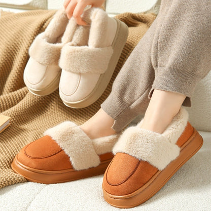 Cozy plush slippers for women 