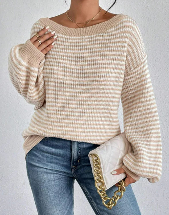 Cozy chunky knit sweater 