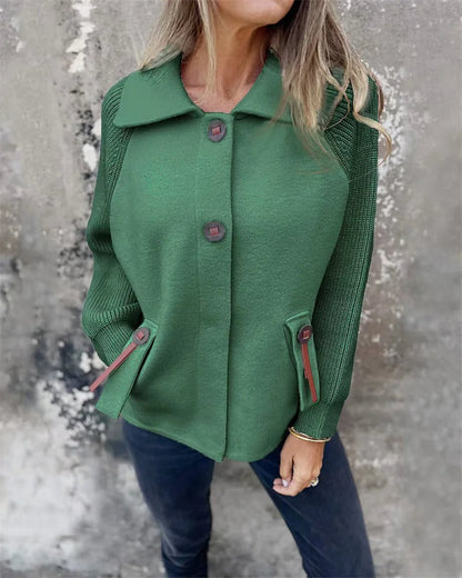 Cozy, lightweight women's autumn/winter jacket 