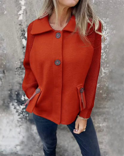 Cozy, lightweight women's autumn/winter jacket 