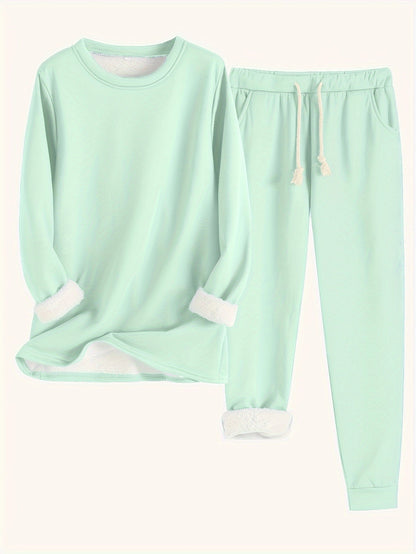 Cozy knit loungewear set for relaxing days 