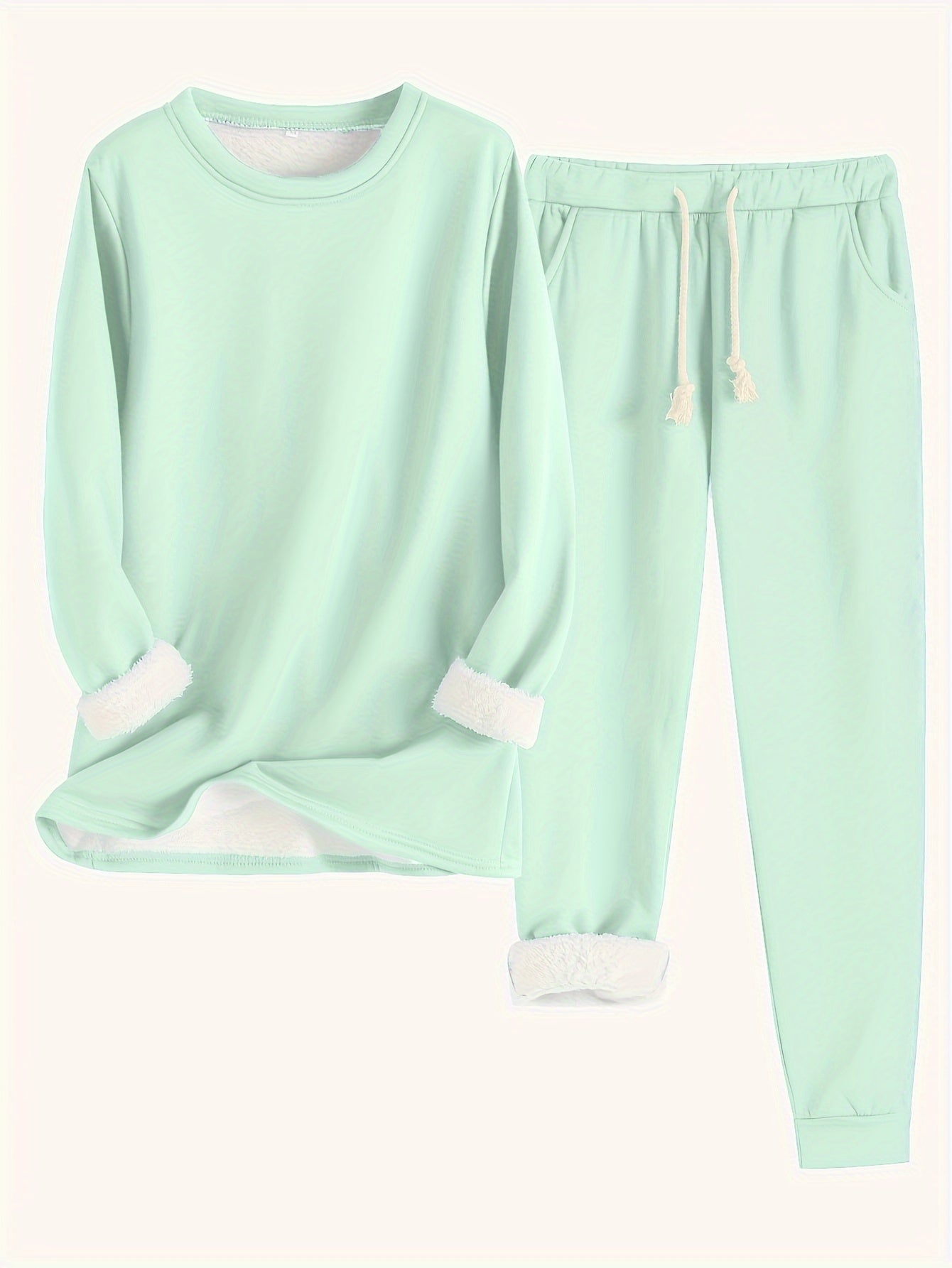Cozy knit loungewear set for relaxing days 