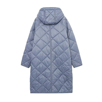 Theresa | Long quilted coat