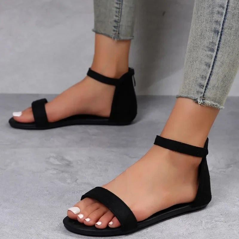 Quenilda | Elegant ankle strap sandals for women