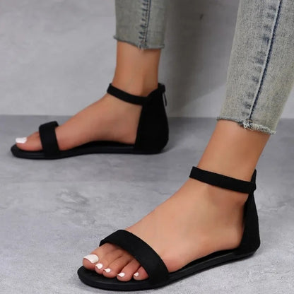 Quenilda | Elegant ankle strap sandals for women
