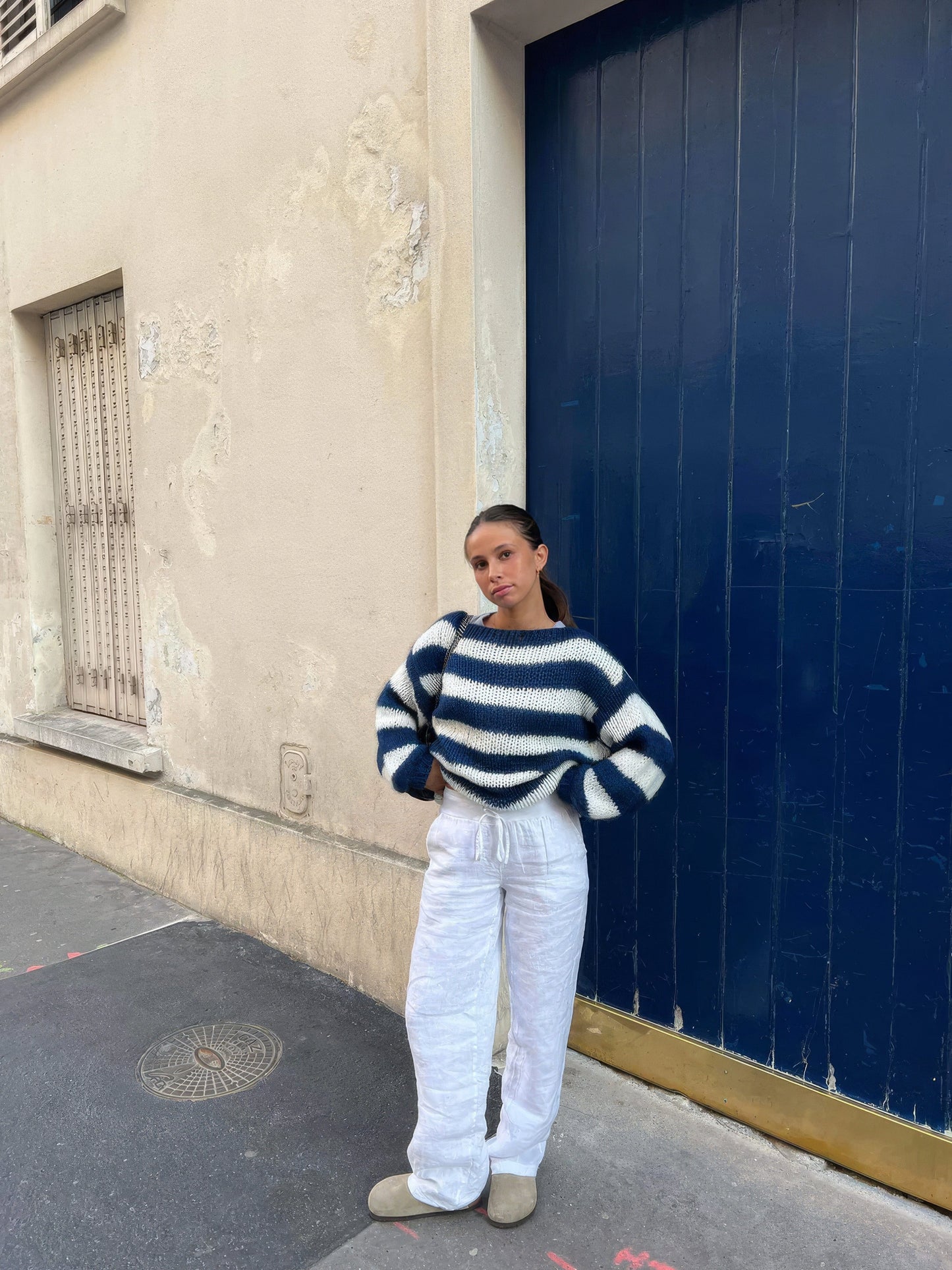 Cozy, lightweight knit sweater for casual comfort 