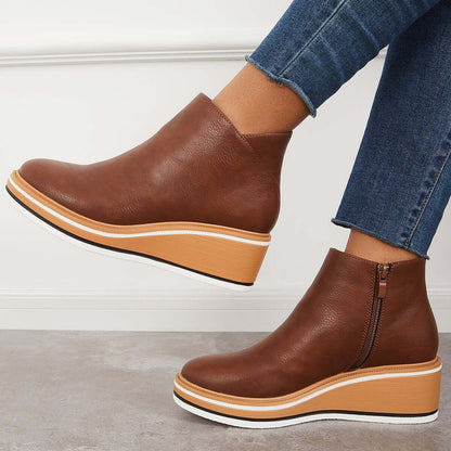 Stylish leather ankle boots for everyday style 