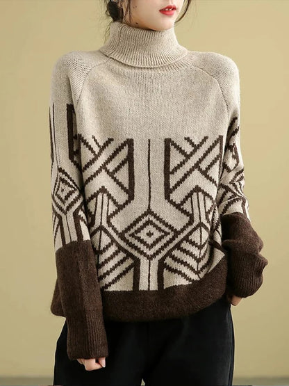 Frieda | Knitted turtleneck sweater