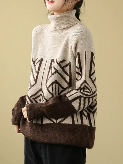 Frieda | Knitted turtleneck sweater