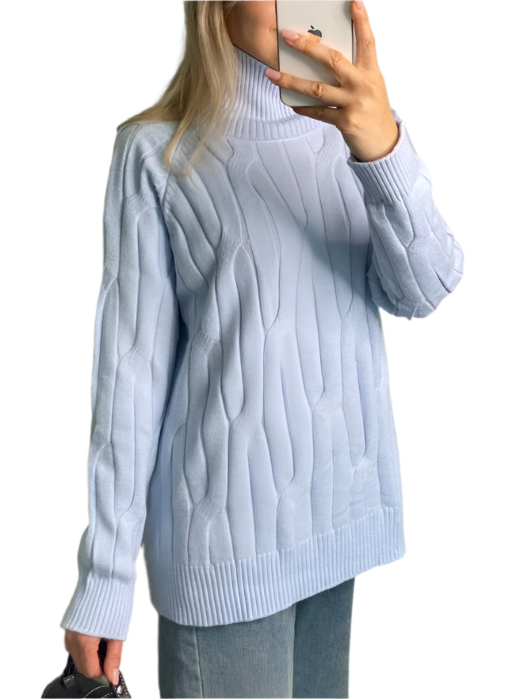 Theresa | Cashmere turtleneck sweater