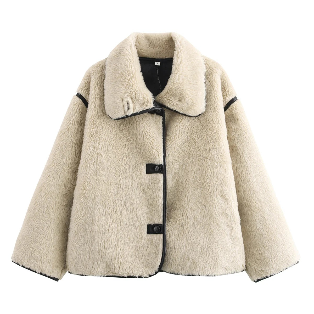 Adolf™ – Cozy teddy jacket with classic collar