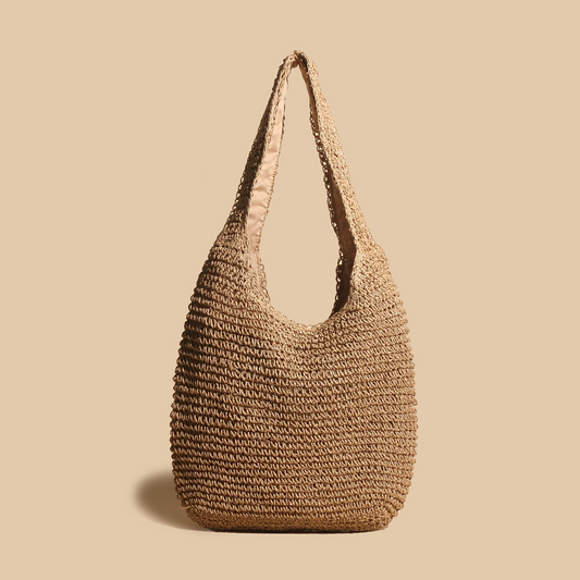 Julia | Woven straw bag for the beach