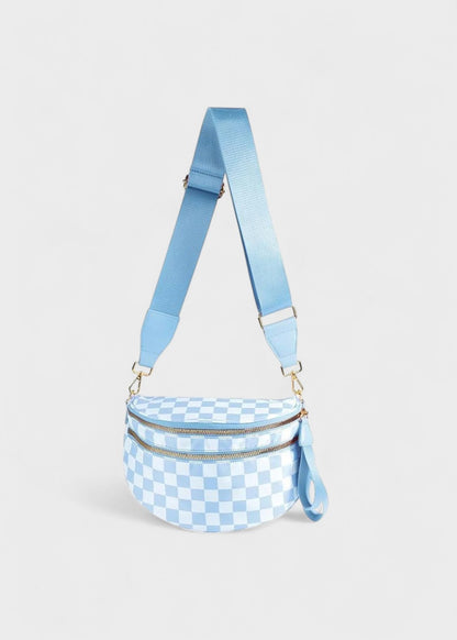 Elegant leather belt bag for hands-free fashion 