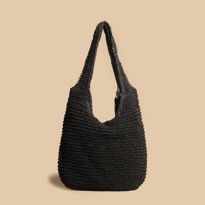 Julia | Woven straw bag for the beach