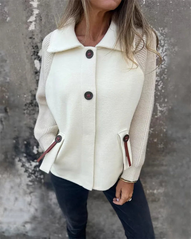 Cozy, lightweight women's autumn/winter jacket 