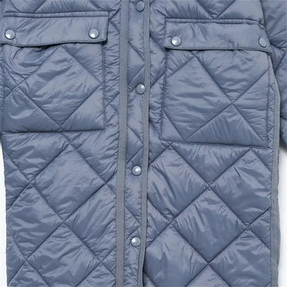 Theresa | Long quilted coat