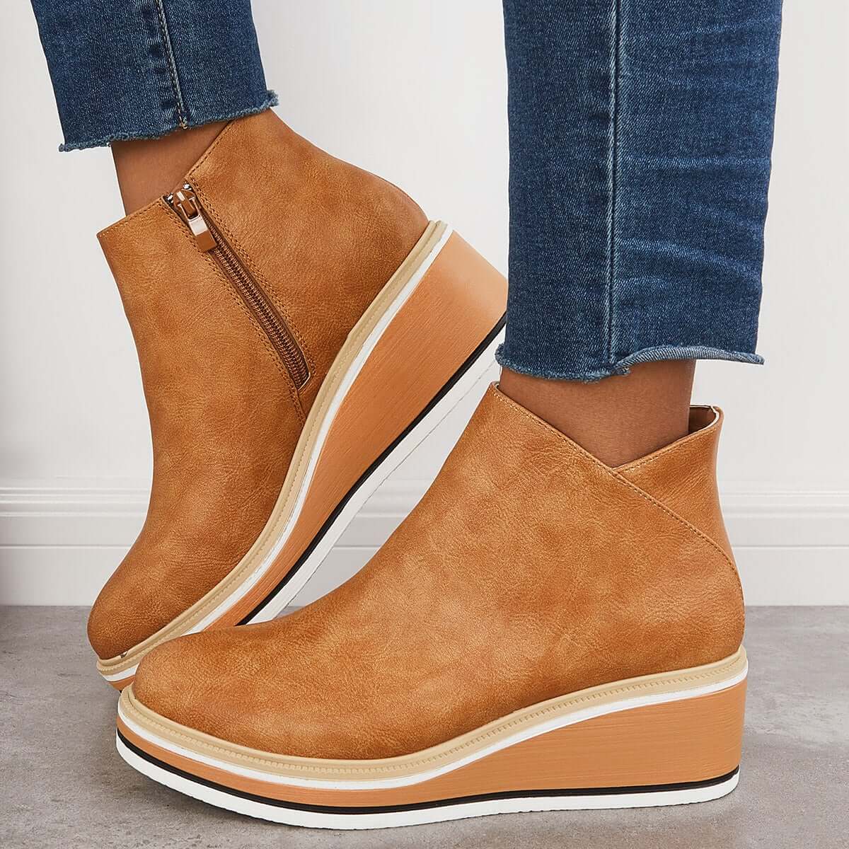 Stylish leather ankle boots for everyday style 