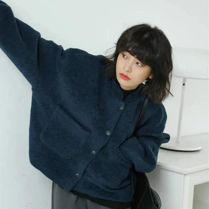 Karla | Fluffy cardigan jacket