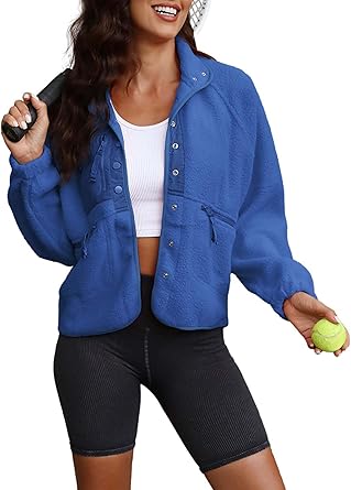 Karla | Warm fleece jacket with pockets