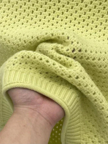 Women's Sleeveless Knit Sweater, Lightweight Loose Top 