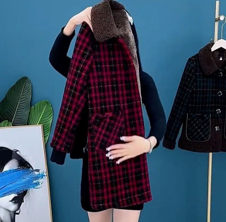 Paula™ - Thick, medium-length coat [Last day discount]